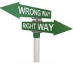 Right Way Wrong Way